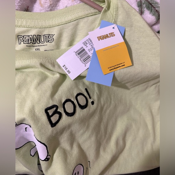 Snoopy ''BOO!'' men's XXL shirt, new with tags - Picture 4 of 6